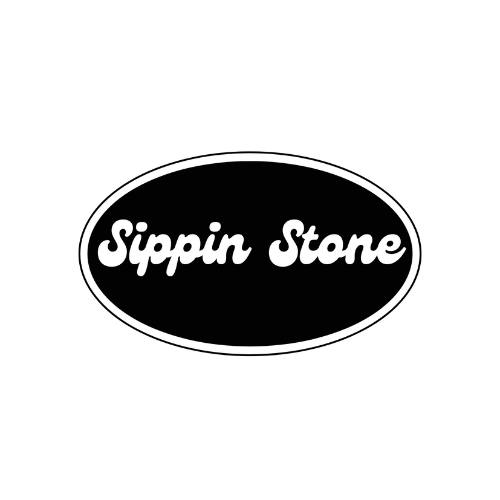 Sippin Stone Complete Straw Kit – Anti-Wrinkle Silicone Straw Tip, Collapsible Stainless Steel Straw, Cleaner Brush, Travel Case & Pouch
